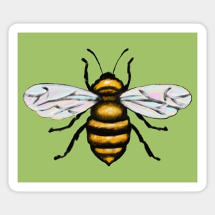 Painted Bee Sticker